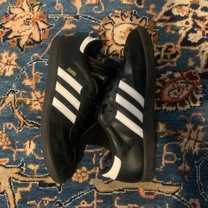 Adidas samba black and white. Mens size 11. Used but good condition